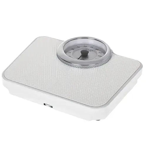 Cantar De Baie Mecanic Adler AD 8180, Greutate Maxima 136 kg, 31x35x .5 cm, Plastic (Alb)