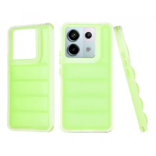 Husa pentru Xiaomi Poco X6 / Note 13 Pro 5G, Techsuit, Wave Shield, Verde