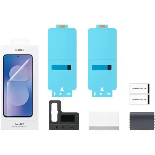 Folie de protectie Samsung Anti-reflecting Film Case EF-US731CTEGWW pentru Galaxy S25 FE (Transparent)