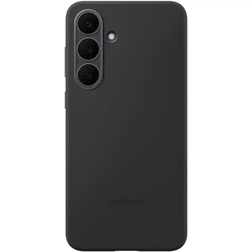 Husa protectie spate Samsung Silicone Case EF-PS731CBEGWW pentru Galaxy S25 FE (Negru)