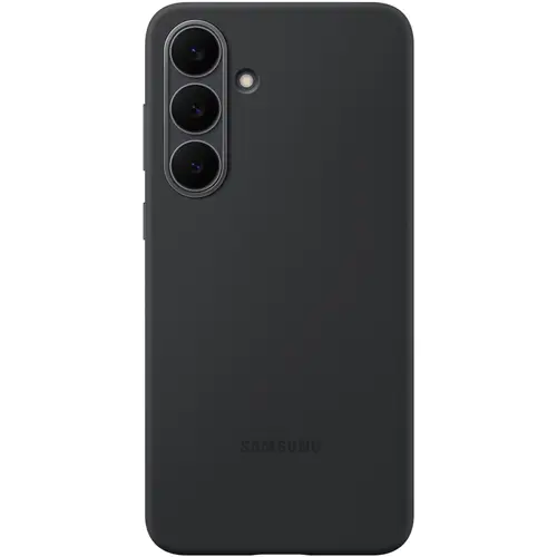 Husa protectie spate Samsung Silicone Case EF-PS731CBEGWW pentru Galaxy S25 FE (Negru)