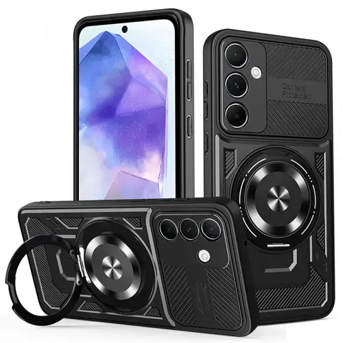 Husa pentru Samsung Galaxy A55 5G A556 Techsuit RuggedCam (Negru)