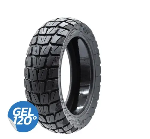 Anvelopa cauciuc offroad cu gel Ewheel 10x2.75-6.5inch pentru trotinete electrice (Negru)