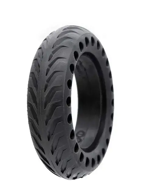 Anvelopa cauciuc plin Ewheel 8x2-5/B30 pentru trotineta electrica Kugoo S1 (Negru)