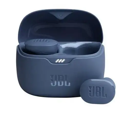 Casti True Wireless JBL Tune Buds, Bluetooth, ANC, Waterproof IP54, Touch Control (Albastru)