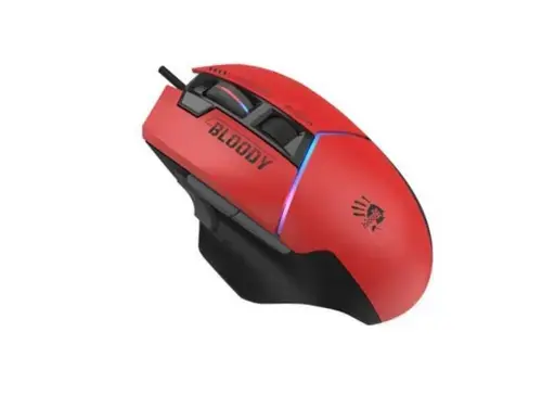 Mouse Gaming A4Tech W95 Ultra Sports, RGB, USB, Wired (Rosu/Negru)