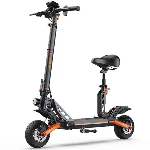 Trotineta electrica KUGOO KIRIN  G2 Pro, Viteza maxima 45 Km/h, Autonomie 55 Km, Motor 600W, Roti pneumatice 9inch (Negru)