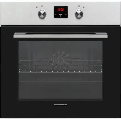 Cuptor incorporabil HeinnerHBO-V659GCDRC-IX, Electric, 69 L, Grill, Functie dezghetare (Negru/Inox)