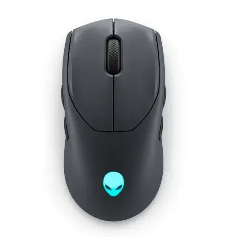 Mouse Gaming Wireless Dell Alienware AW720M Dark Side of the Moon, 26000 DPI (Negru)