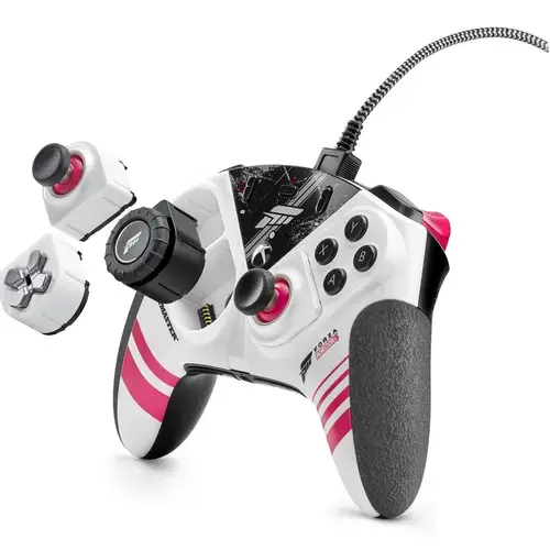 Controller Thrustmaster ESWAP XR PRO Forza Horizon 5 Edition, USB, pentru Xbox Series X/S, Xbox One, PC (Alb/Roz)