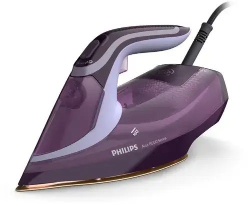 Fier de calcat Philips Seria 8000 DST8021/30, 3000 W, Rezervor 0.3 l, Jet de abur 240 g/min (Violet)