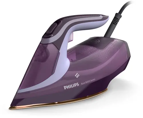 Fier de calcat Philips Seria 8000 DST8021/30, 3000 W, Rezervor 0.3 l, Jet de abur 240 g/min (Violet)