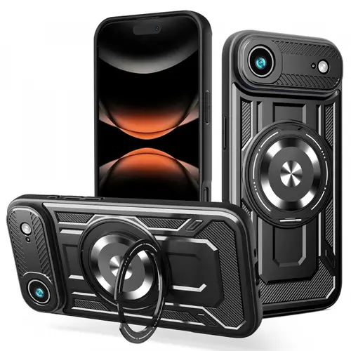 Husa pentru Apple iPhone Air Techsuit RuggedCam (Negru)