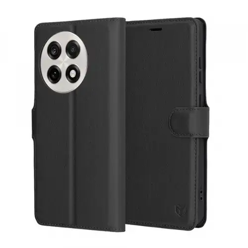 Husa pentru OnePlus 13R, Techsuit Leather Folio (Negru)