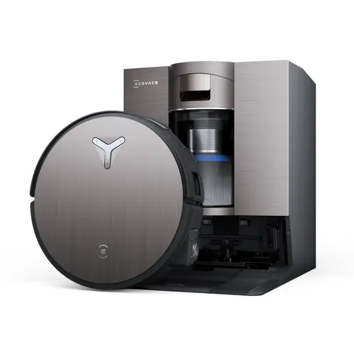 Aspirator robot Ecovacs Deebot X11 OmniCyclone, 19.500 Pa, OZMO Roller, TruEdge 3.0, Smart Wet&Dry, ZeroTangle 3.0, Recipient praf 0.22 l, Rezervoare apa 0.11 l (Negru)