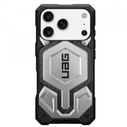 Husa MagSafe pentru Apple iPhone 17 Pro Max, Urban Armor Gear, Monarch Pro (Negru/Gri)