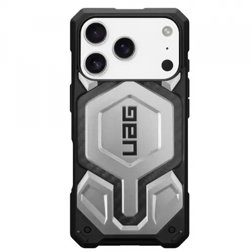 Husa MagSafe pentru Apple iPhone 17 Pro Max, Urban Armor Gear, Monarch Pro (Negru/Gri)