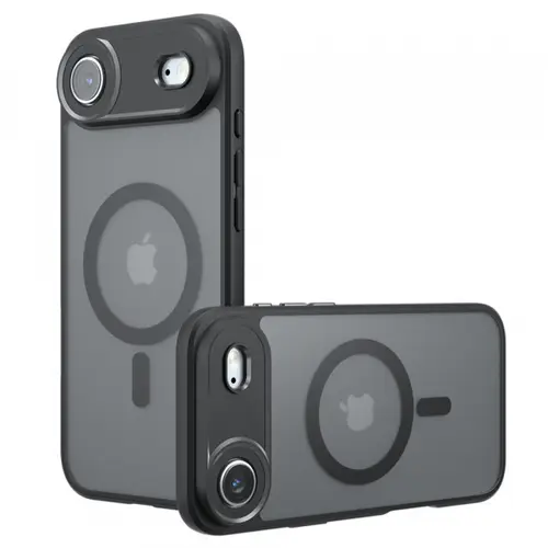 Husa MagSafe pentru Apple iPhone Air, Techsuit PureFrost (Negru)