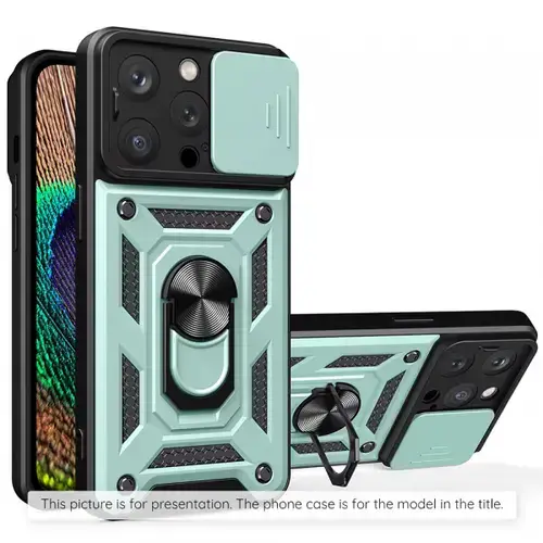 Husa pentru Motorola Moto E15 / G05, Techsuit, CamShield, Verde