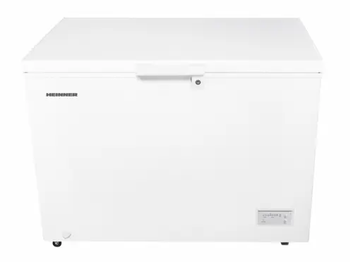Lada frigorifica HEINNER HCF-HM308INVCD, 308 l, Clasa D, Lumina LED, Display rezistent la apa, Lumina LED (Alb)
