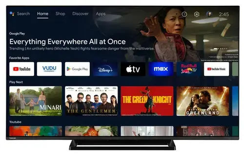 Televizor LED Toshiba 139 cm (55inch) 55UA3E63DG, Ultra HD 4K, Smart TV, WiFi, CI+