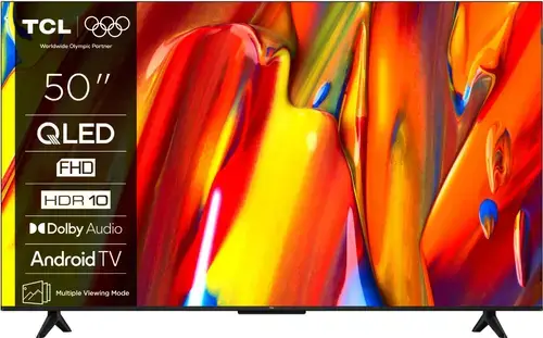 Televizor QLED TCL 127 cm (50inch) 50V5C, Full HD, Smart TV, WiFi, CI+