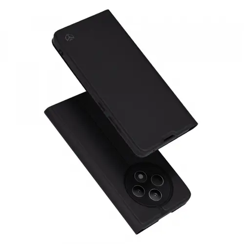 Husa pentru Oppo Reno12 FS 5G / Reno12 FS 4G / Reno12 F 4G / Reno12 F, Techsuit, Magskin Book, Neagra