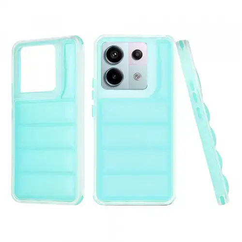 Husa pentru Xiaomi Poco X6 / Note 13 Pro 5G, Techsuit, Wave Shield, Turcoaz