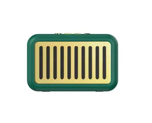 Boxa portabila Dudao Y13s Retro, 3 W, Bluetooth 5.0, Autonomie 2 ore (Verde)