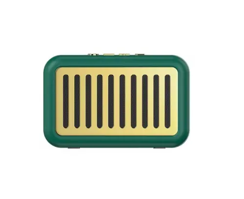 Boxa portabila Dudao Y13s Retro, 3 W, Bluetooth 5.0, Autonomie 2 ore (Verde)