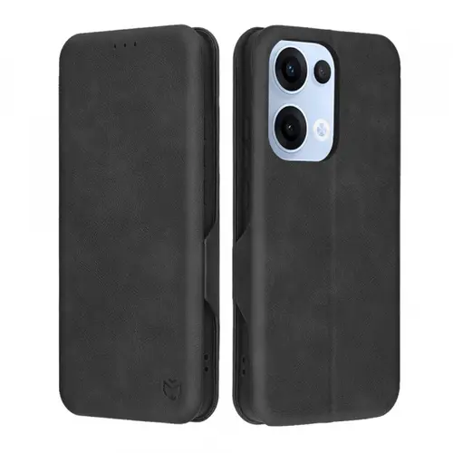 Husa pentru Oppo Reno13, Techsuit, Safe Wallet Plus (Negru)