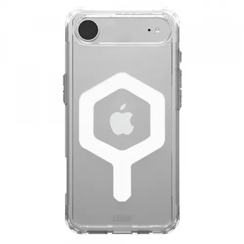 Husa MagSafe pentru Apple iPhone Air, Urban Armor Gear, Plyo (Transparent/Alb)