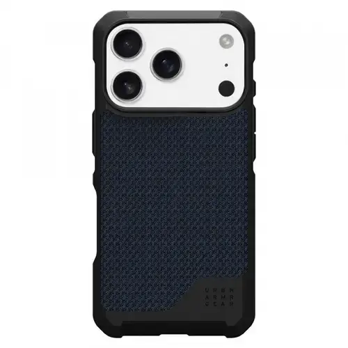 Husa MagSafe pentru Apple iPhone 17 Pro Max, Urban Armor Gear, Metropolis LT Kevlar (Albastru)