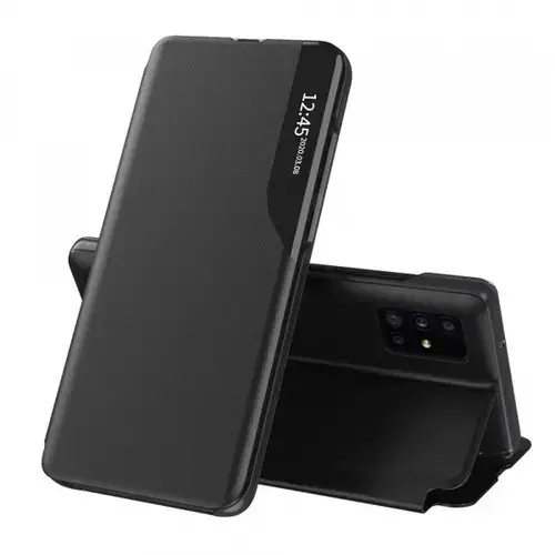 Husa pentru Samsung Galaxy A51 A515, Techsuit, eFold (Negru)
