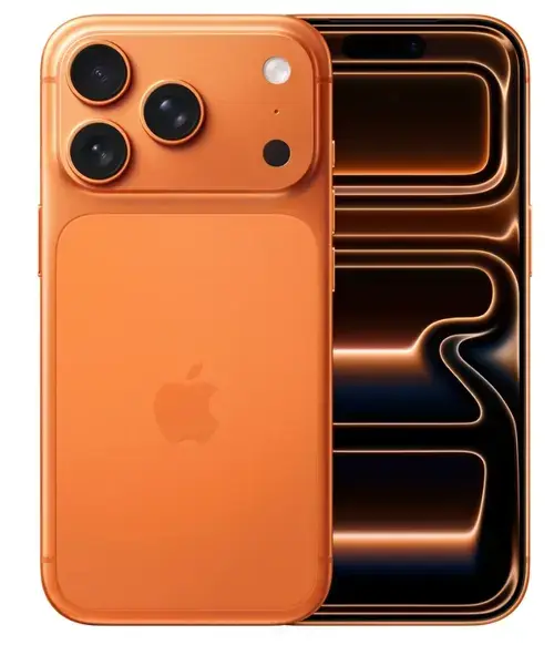 Telefon Mobil Apple iPhone 17 Pro, LTPO Super Retina XDR OLED 6.3inch, 256GB Flash, Camera Tripla 48 + 48 + 48 MP, Wi-Fi, 5G, iOS (Portocaliu)
