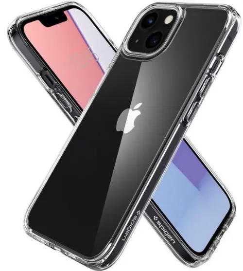 Protectie Spate Spigen Ultra Hybrid ACS03522 pentru Apple iPhone 13 (Transparent)