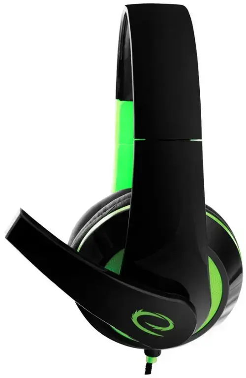 Casti Stereo Esperanza EGH300G CONDOR, Microfon (Negru/Verde)
