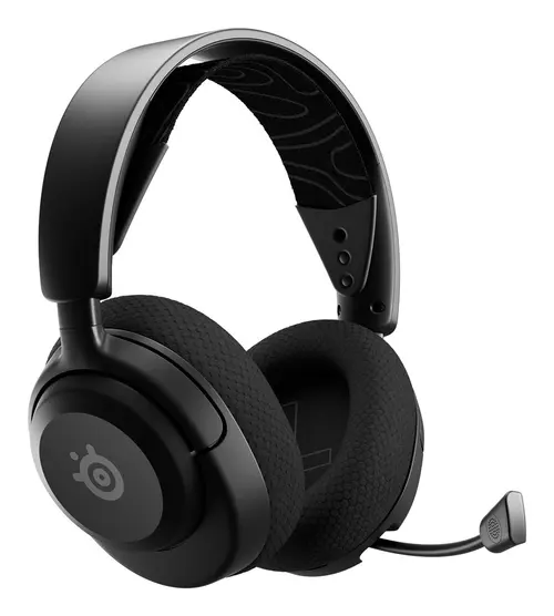 Casti Gaming SteelSeries Arctis Nova 5, pentru PC/PS4|5, Switch, Mobile, Mac, Oculus Quest 2, USB/Wireless/Bluetooth, drivere 40 mm, microfon retractabil Arctis ClearCast Gen2, Bidirectional Noise Canceling, autonomie pana la 60 ore (Negru)