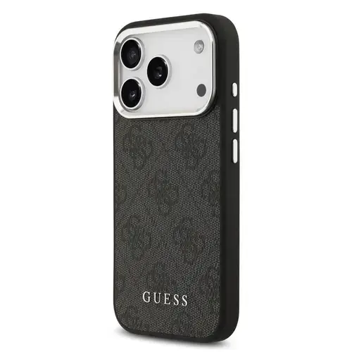 Husa Protectei Spate Guess 4G MagSafe pentru Apple iPhone 17 Pro Max (Negru)
