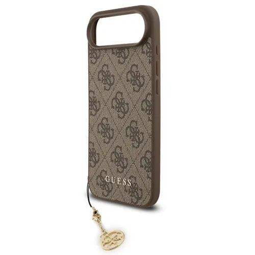Husa Protectie Spate Guess 4G Charm Tone on Tone pentru Apple iPhone Air (Maro)