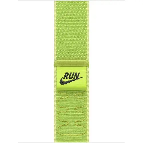 Curea Smartwatch Apple MGCW4ZM/A pentru Watch 42mm, Nike Sport Loop, Volt Splash (Verde deschis)