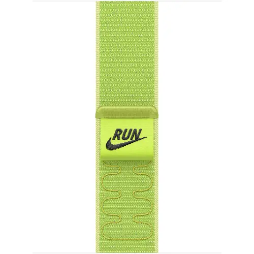 Curea Smartwatch Apple MGCW4ZM/A pentru Watch 42mm, Nike Sport Loop, Volt Splash (Verde deschis)