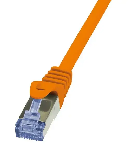 Cablu S/FTP LogiLink CQ3088S, Cat.6A, Patchcord (Portocaliu)