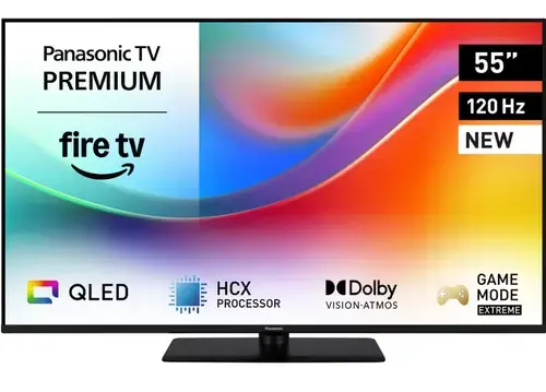Televizor QLED Panasonic 139 cm (55inch) TV-55W85BEZ, Ultra HD 4K, Smart TV, WiFi, CI+