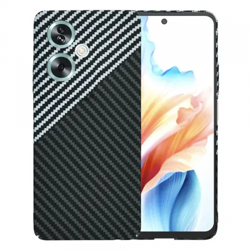 Husa pentru OnePlus Nord N30 SE / Oppo A79, Techsuit, Carbonite FiberShell, Neagra Gri