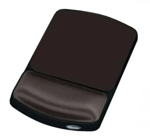 Mouse Pad Fellowes Crystal Health-V  9374001 (Grafit)