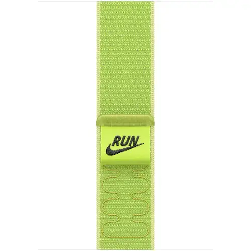 Curea Smartwatch Apple MGD24ZM/A pentru Watch 46mm, Nike Sport Loop (Verde deschis)