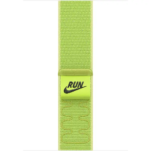 Curea Smartwatch Apple MGD24ZM/A pentru Watch 46mm, Nike Sport Loop (Verde deschis)