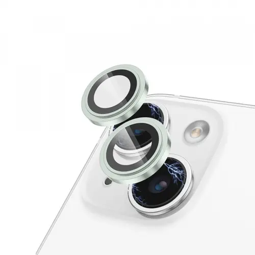 Folie de protectie Camera Spate Lito S+ pentru Apple iPhone 15 Plus / 15, Sticla Securizata