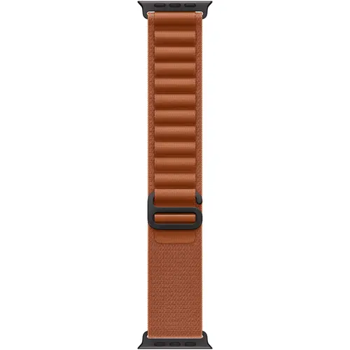 Curea Smartwatch Apple MG9F4ZM/A pentru Watch 49mm, Alpine Loop - Large - Black Titanium Finish (Maro)